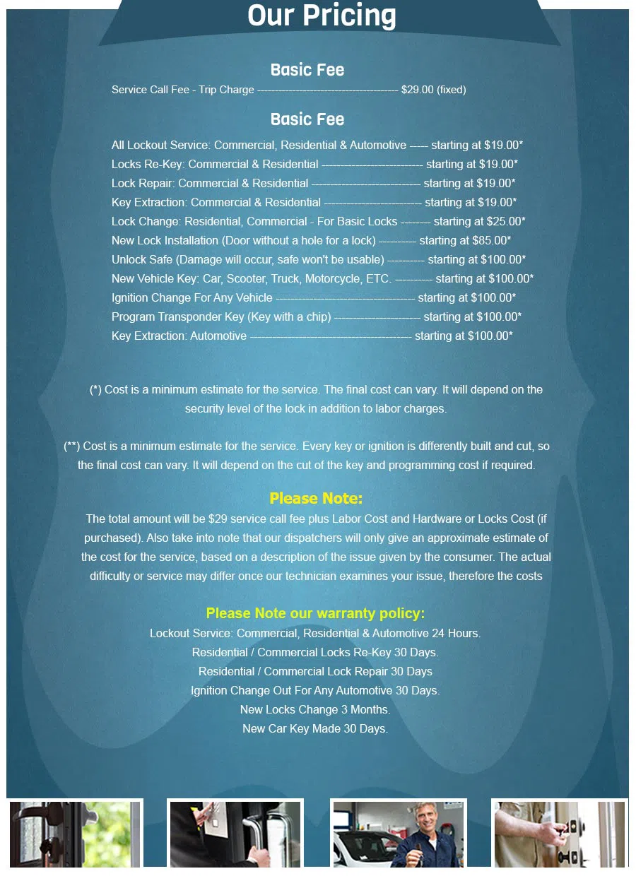 Lock Key Shop Seattle, WA 206-801-9925